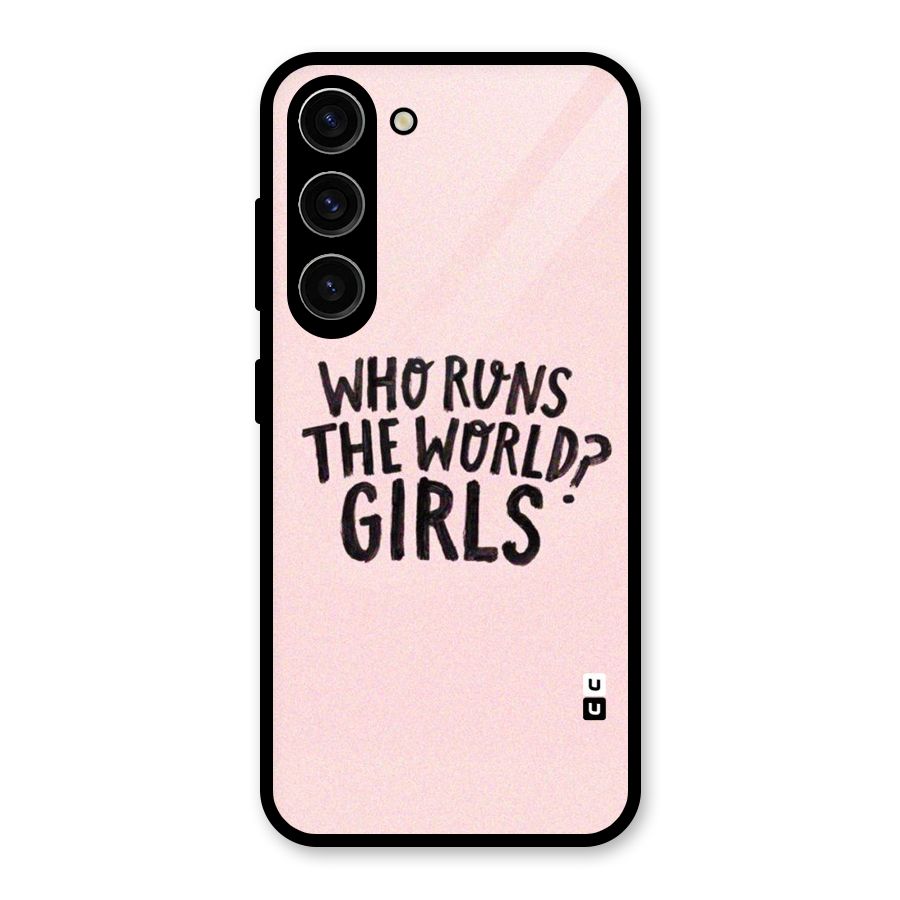 Girls World Glass Back Case for Galaxy S23
