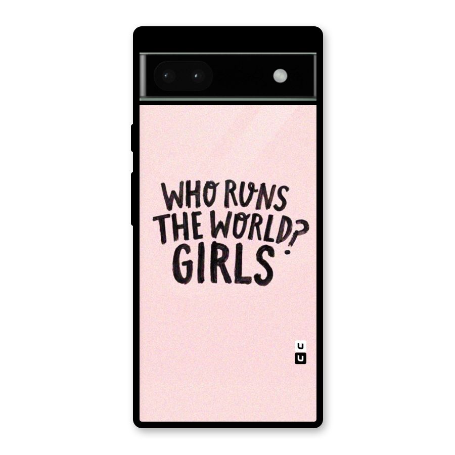 Girls World Glass Back Case for Google Pixel 6a