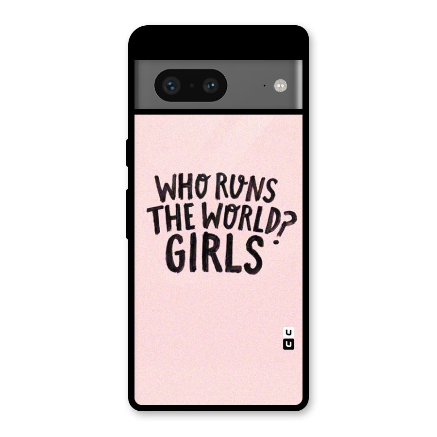 Girls World Glass Back Case for Google Pixel 7