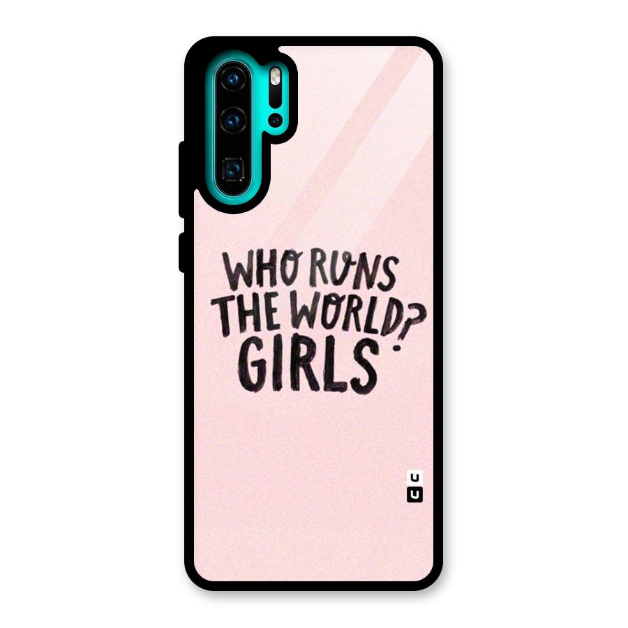 Girls World Glass Back Case for Huawei P30 Pro