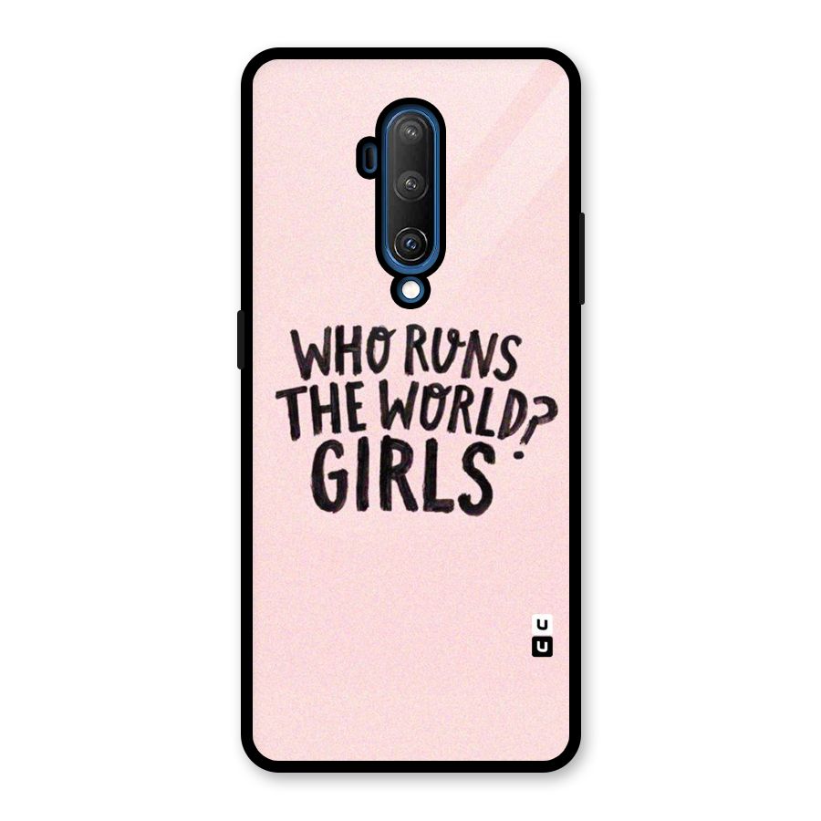 Girls World Glass Back Case for OnePlus 7T Pro