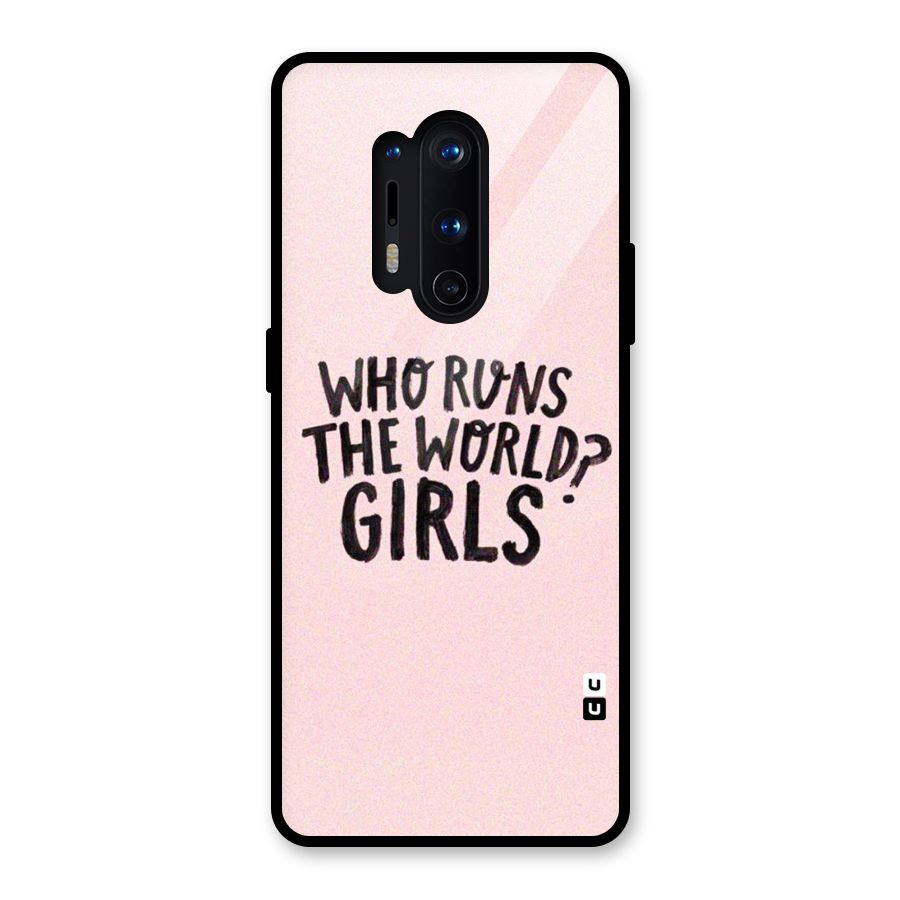 Girls World Glass Back Case for OnePlus 8 Pro