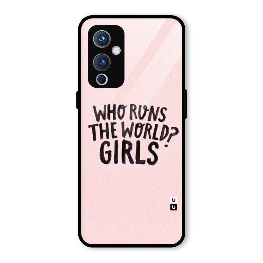 Girls World Glass Back Case for OnePlus 9