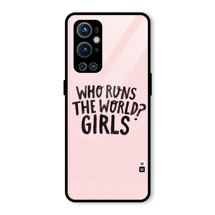 Girls World Glass Back Case for OnePlus 9 Pro