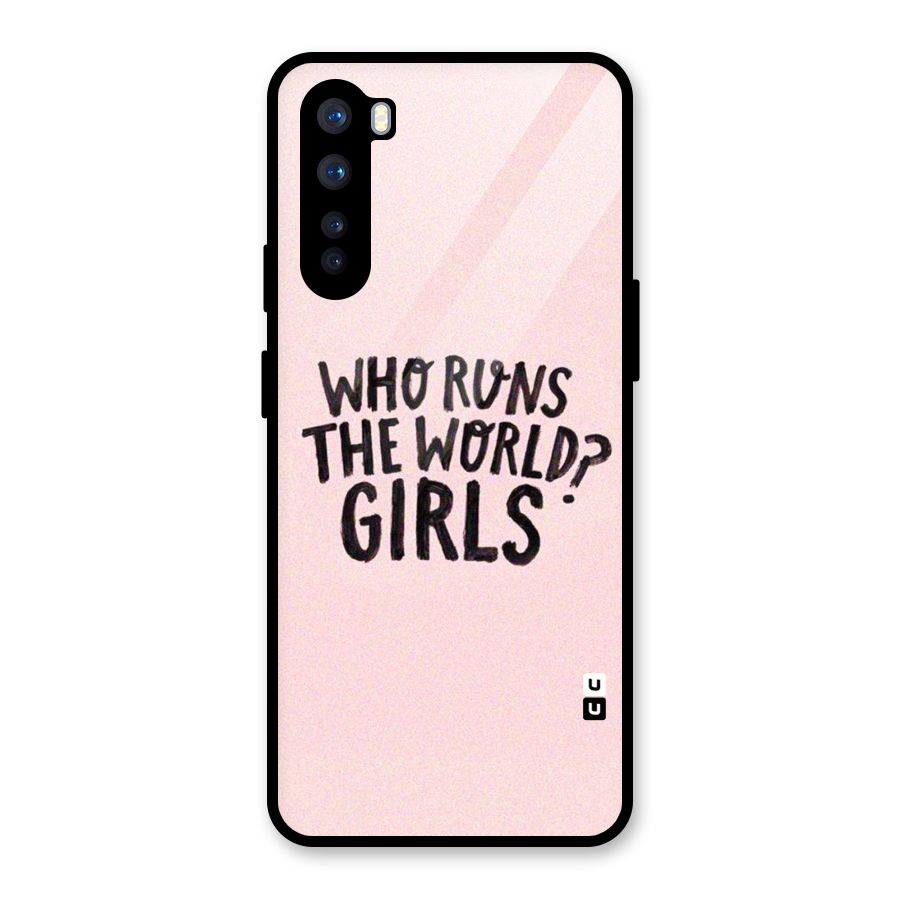 Girls World Glass Back Case for OnePlus Nord