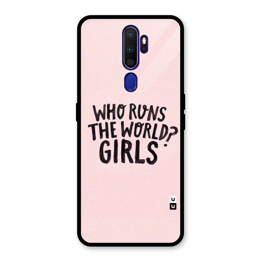 Girls World Glass Back Case for Oppo A9 (2020)