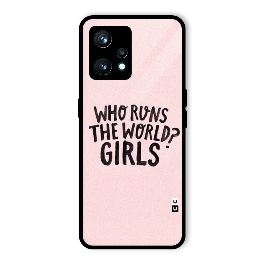 Girls World Glass Back Case for Realme 9 Pro Plus 5G