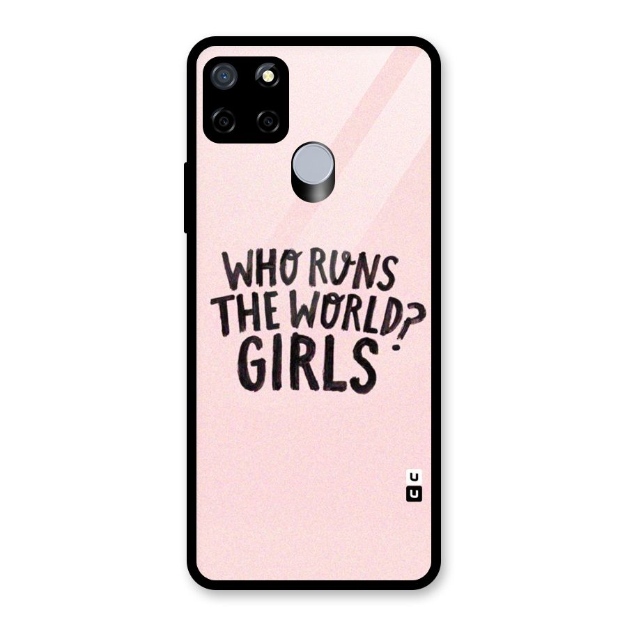 Girls World Glass Back Case for Realme Narzo 20