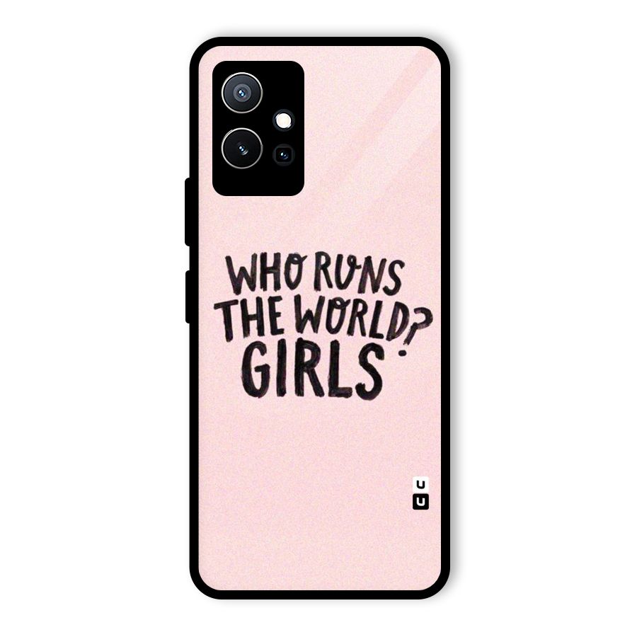 Girls World Glass Back Case for Vivo T1 5G