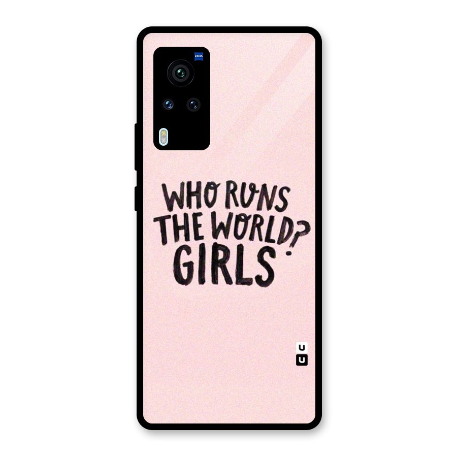 Girls World Glass Back Case for Vivo X60 Pro
