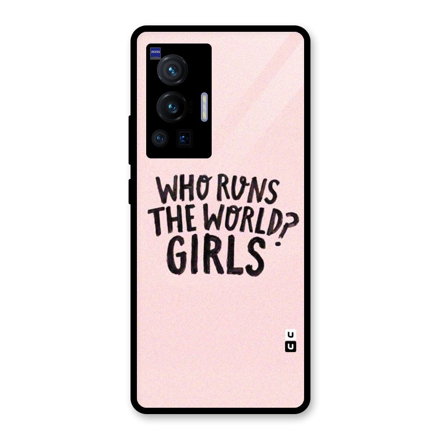 Girls World Glass Back Case for Vivo X70 Pro