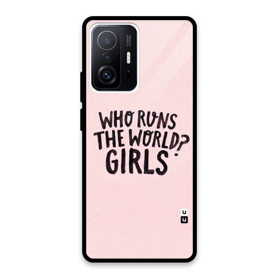 Girls World Glass Back Case for Xiaomi 11T Pro