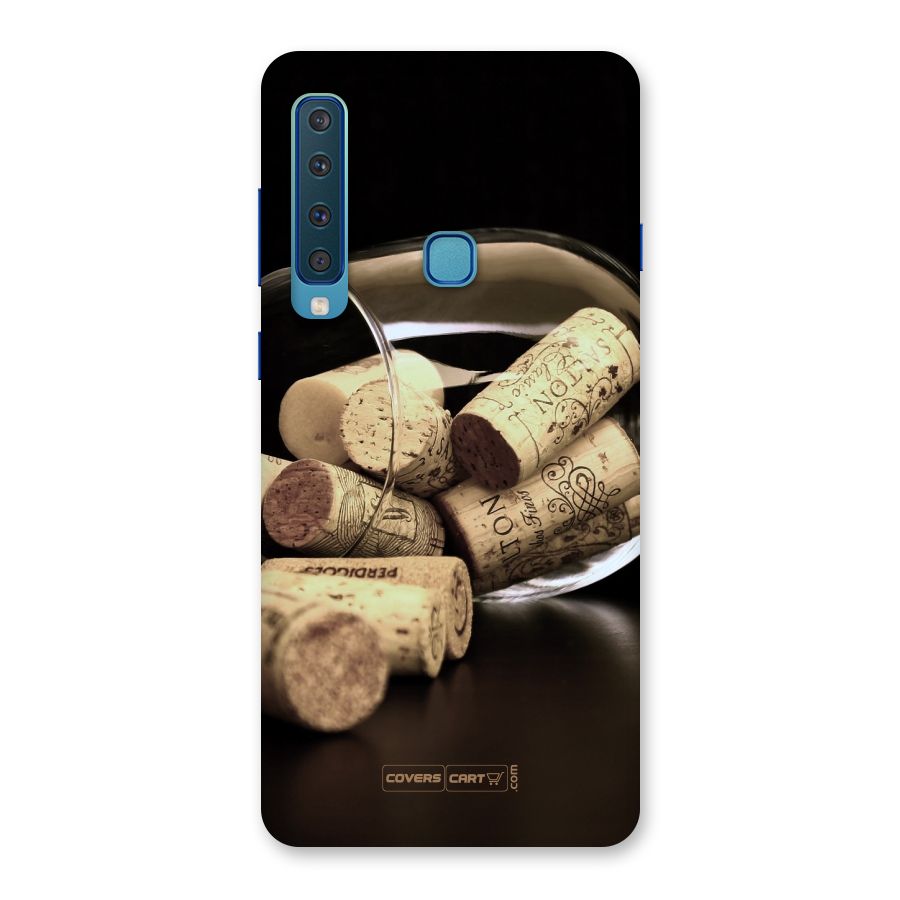 Glass Cork Back Case for Galaxy A9 (2018)