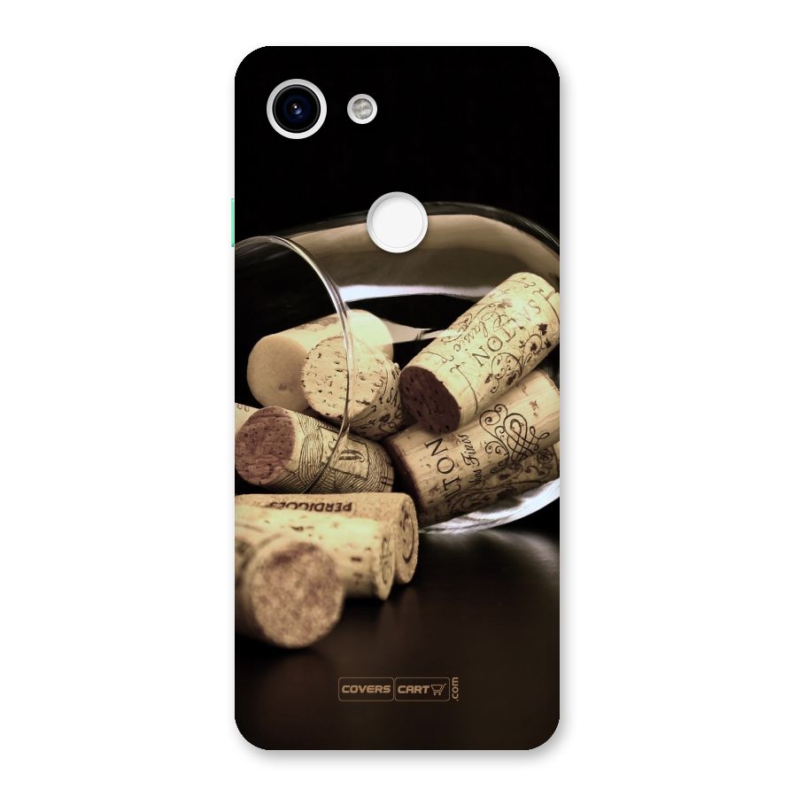 Glass Cork Back Case for Google Pixel 3