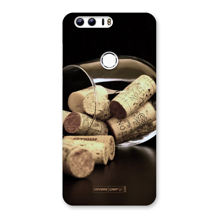 Glass Cork Back Case for Honor 8