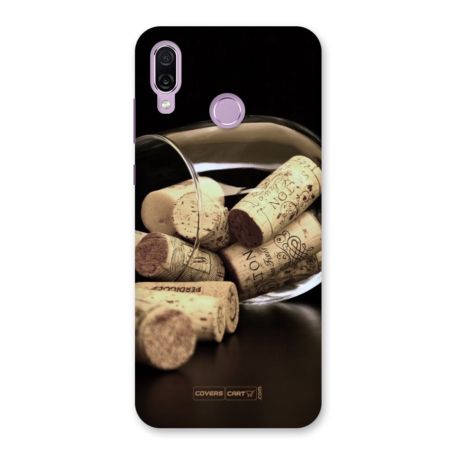 Glass Cork Back Case for Honor Play