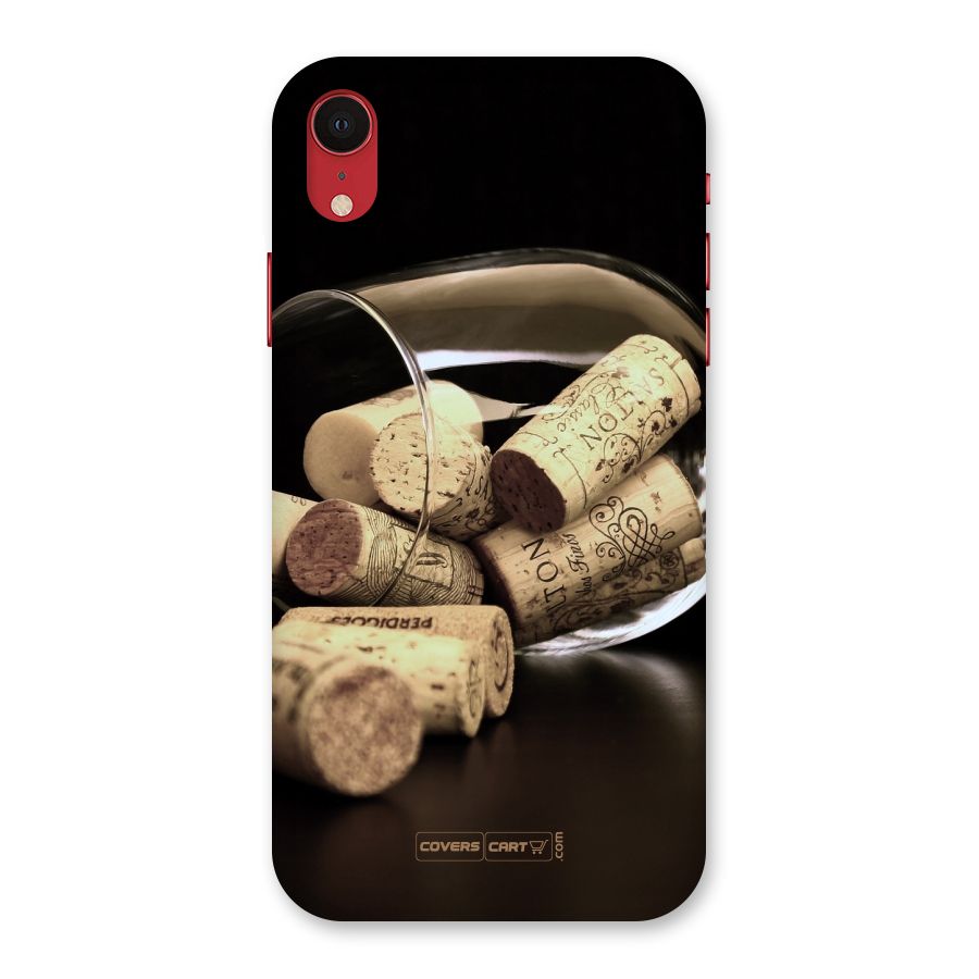 Glass Cork Back Case for iPhone XR