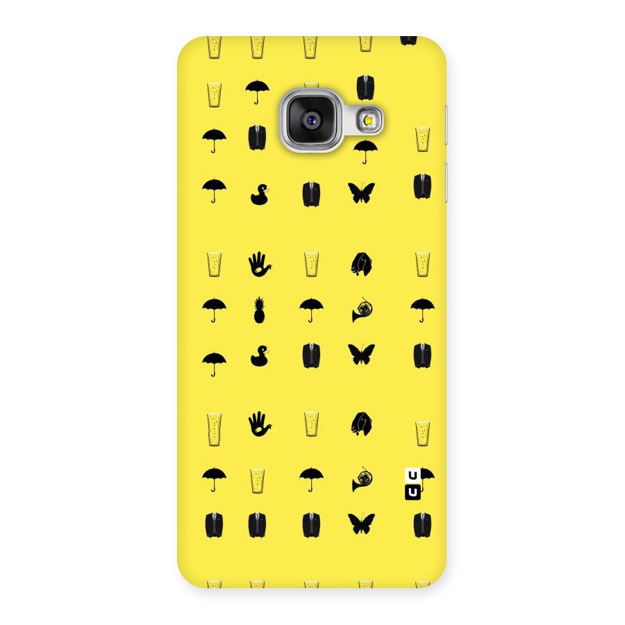 Glass Pattern Back Case for Galaxy A3 2016