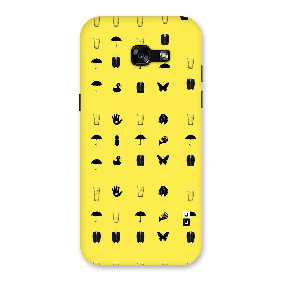 Glass Pattern Back Case for Galaxy A5 2017