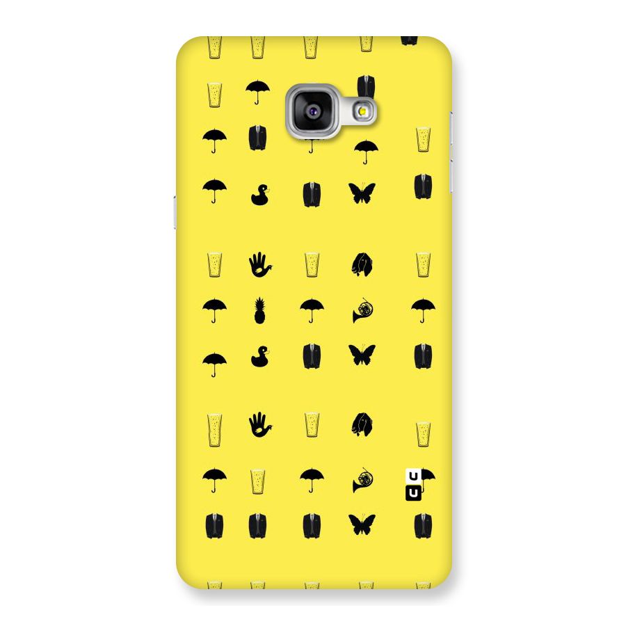 Glass Pattern Back Case for Galaxy A9