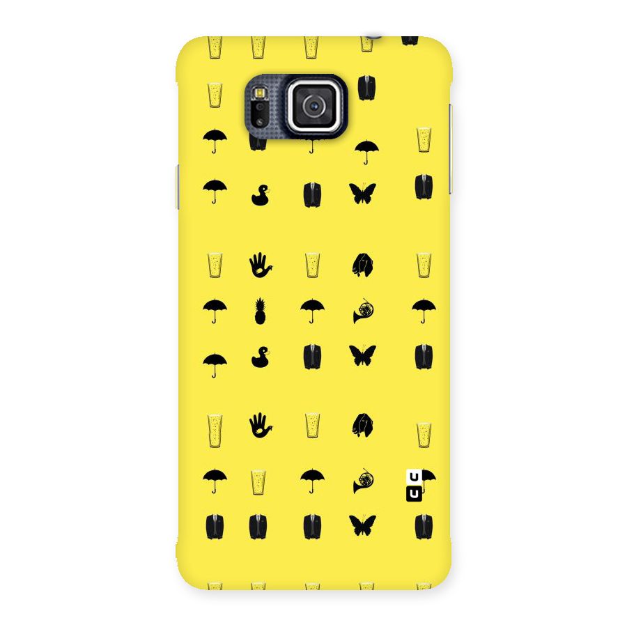 Glass Pattern Back Case for Galaxy Alpha