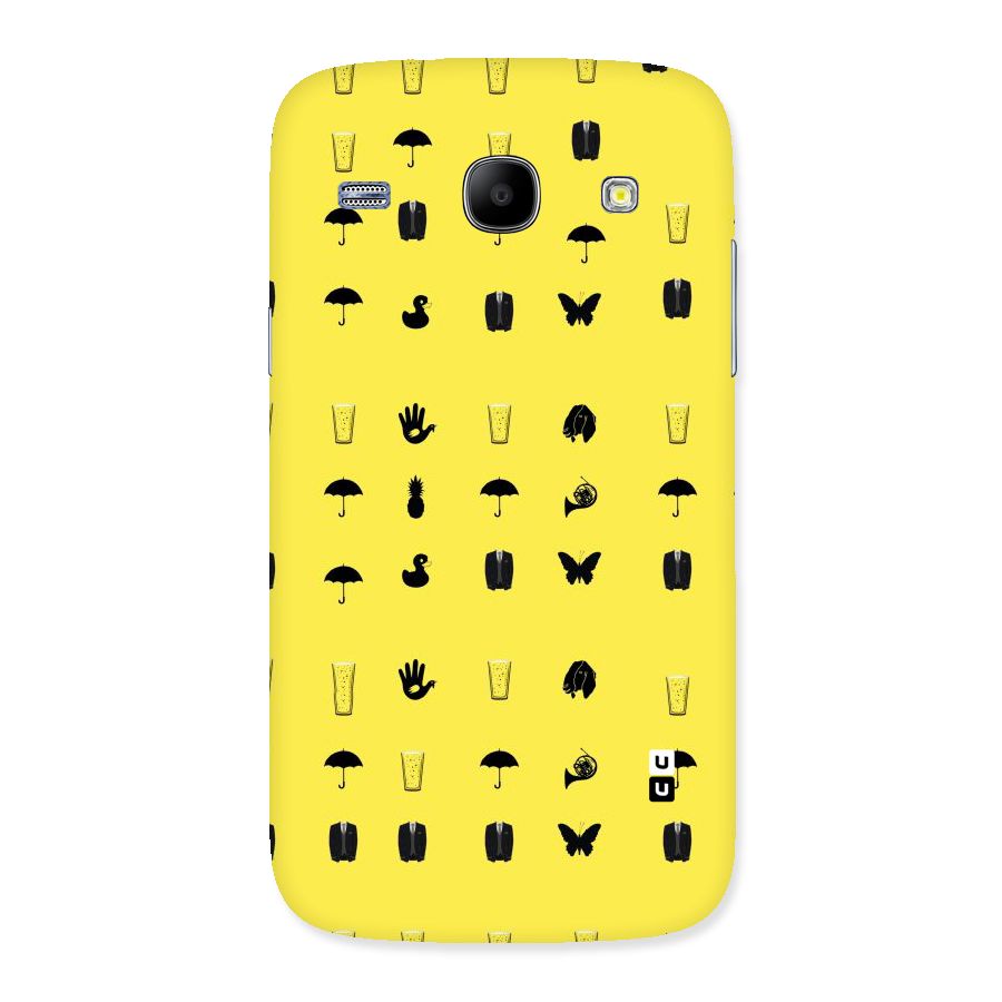 Glass Pattern Back Case for Galaxy Core