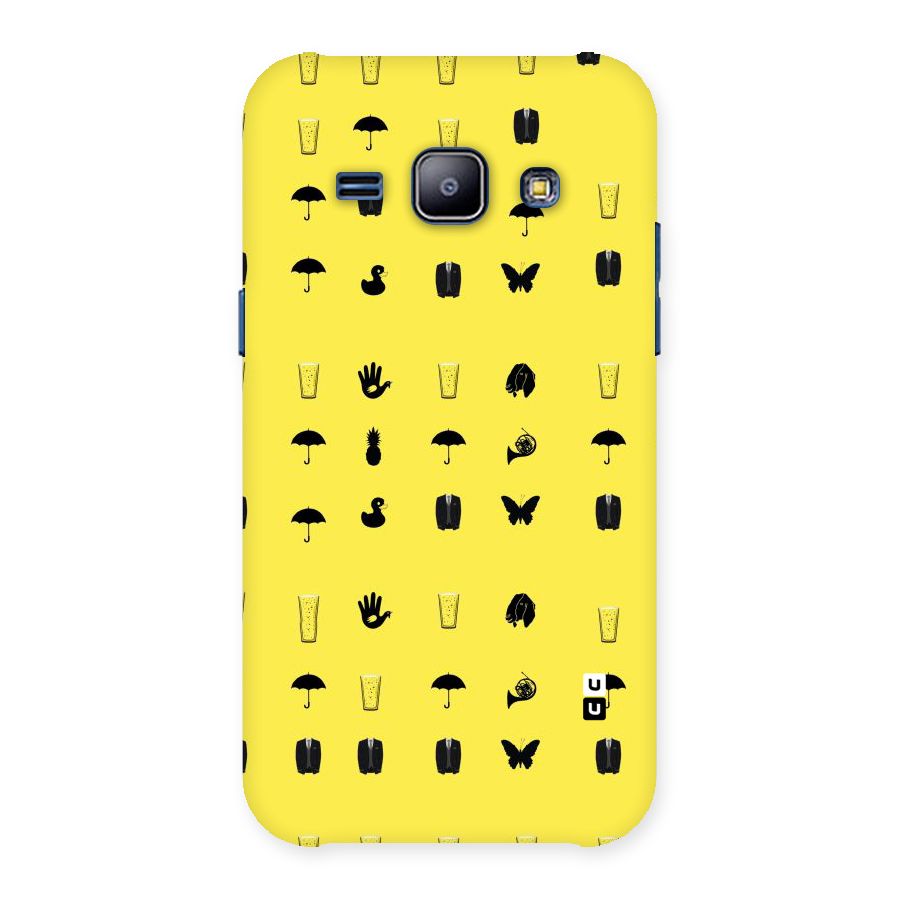 Glass Pattern Back Case for Galaxy J1