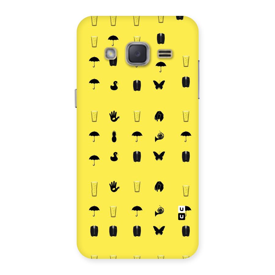 Glass Pattern Back Case for Galaxy J2