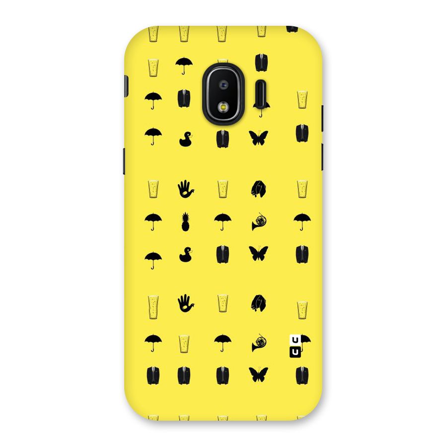 Glass Pattern Back Case for Galaxy J2 Pro 2018