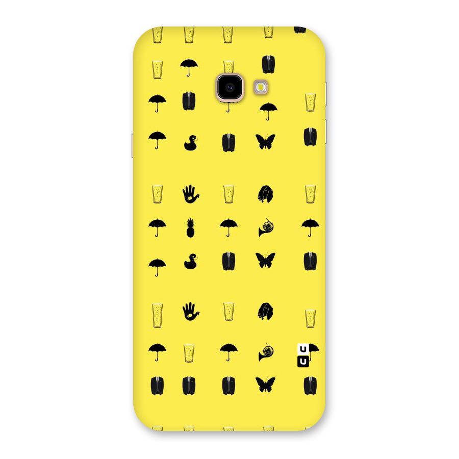 Glass Pattern Back Case for Galaxy J4 Plus