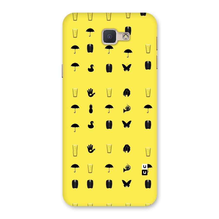 Glass Pattern Back Case for Galaxy J5 Prime