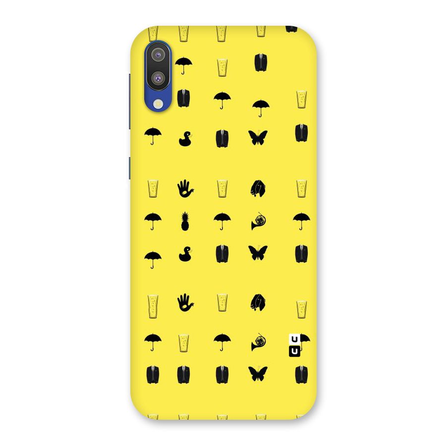 Glass Pattern Back Case for Galaxy M10