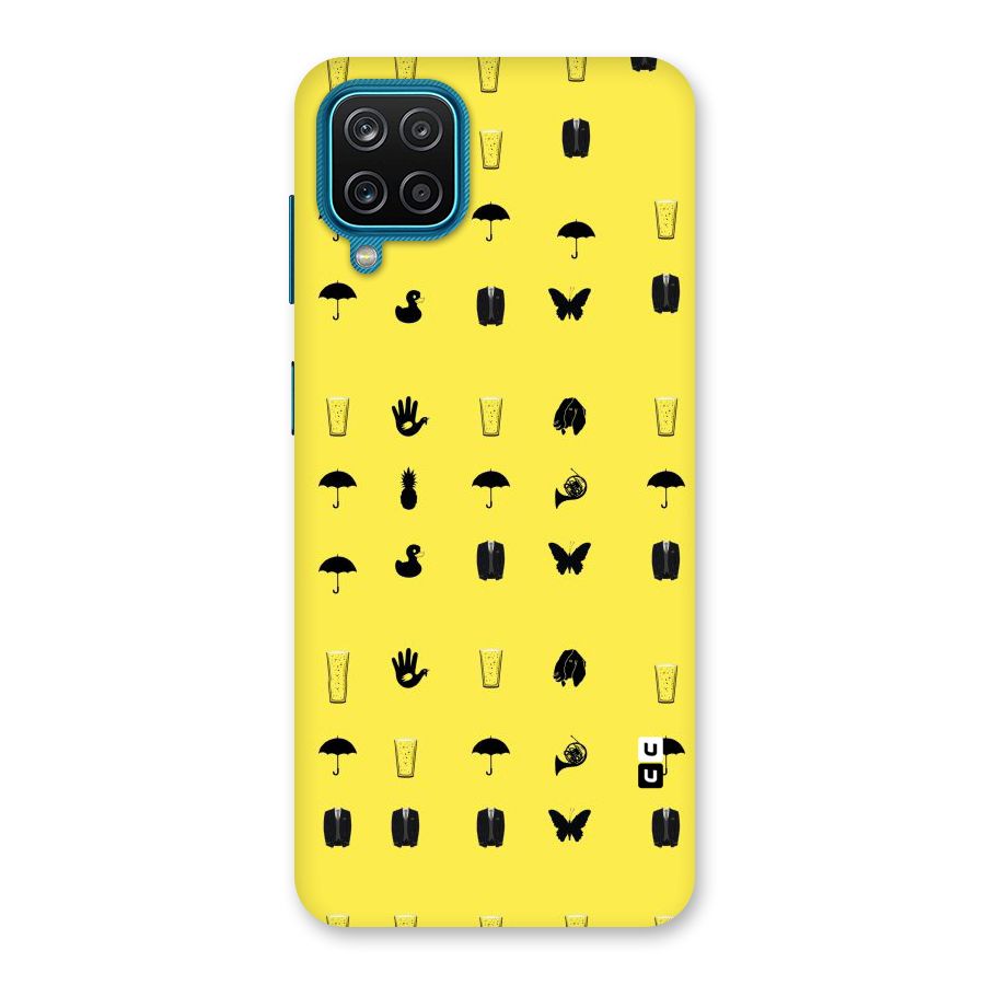 Glass Pattern Back Case for Galaxy M12