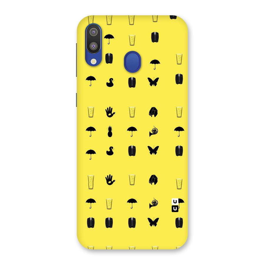 Glass Pattern Back Case for Galaxy M20