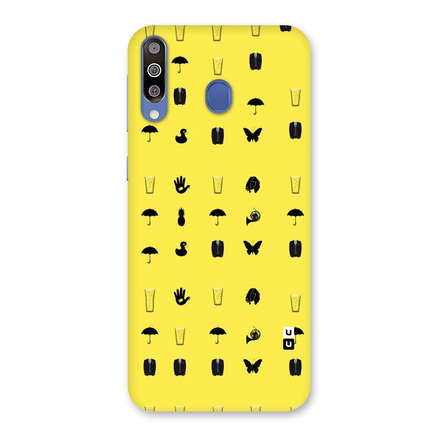 Glass Pattern Back Case for Galaxy M30
