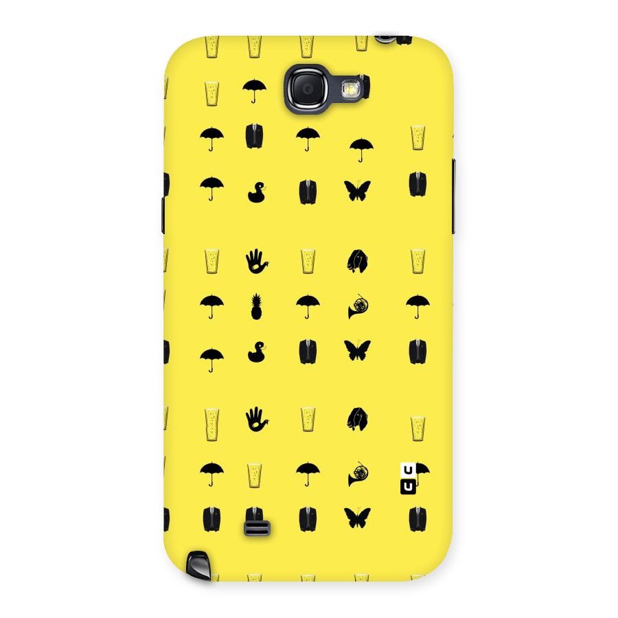 Glass Pattern Back Case for Galaxy Note 2