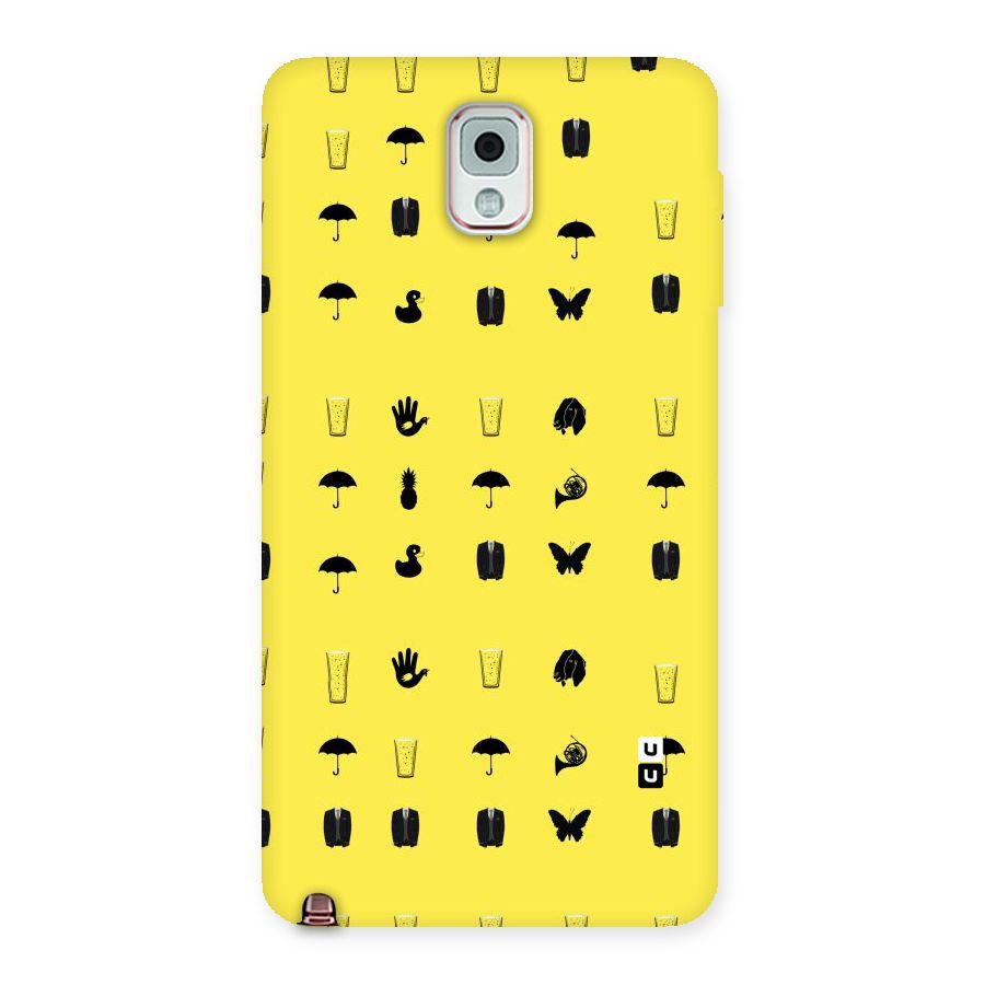 Glass Pattern Back Case for Galaxy Note 3
