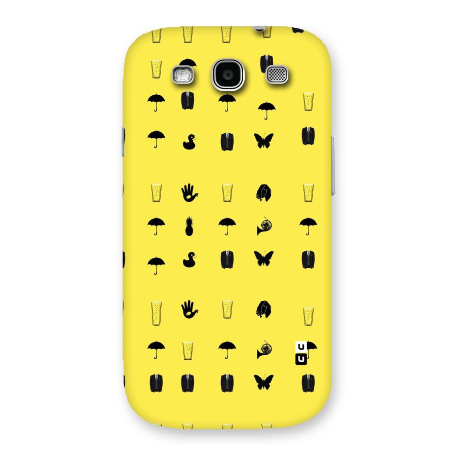 Glass Pattern Back Case for Galaxy S3