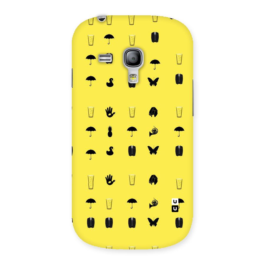 Glass Pattern Back Case for Galaxy S3 Mini