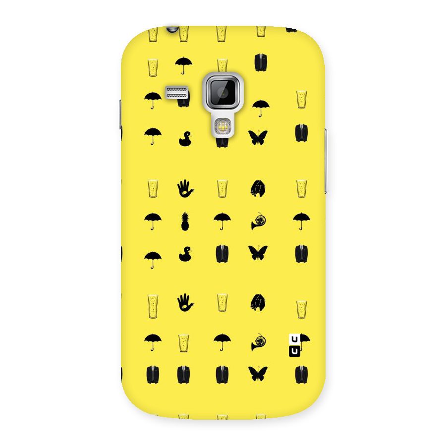 Glass Pattern Back Case for Galaxy S Duos
