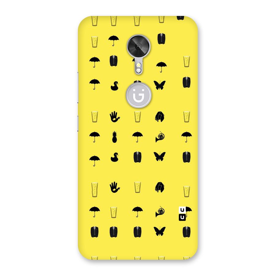 Glass Pattern Back Case for Gionee A1