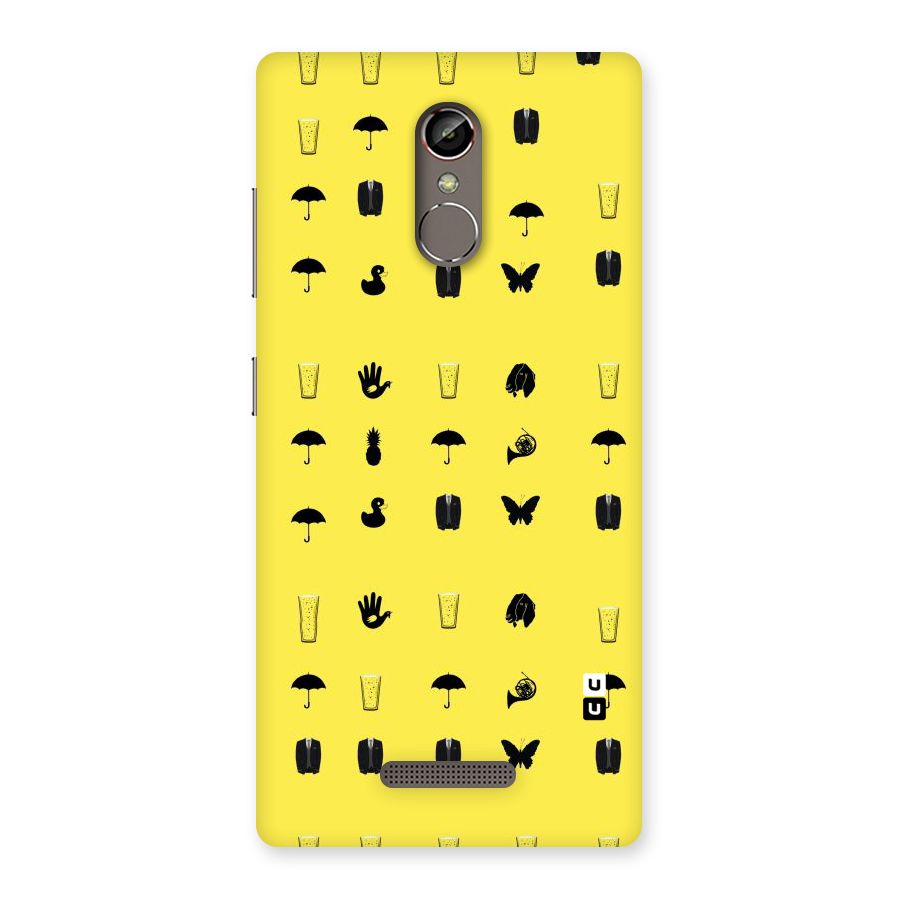 Glass Pattern Back Case for Gionee S6s