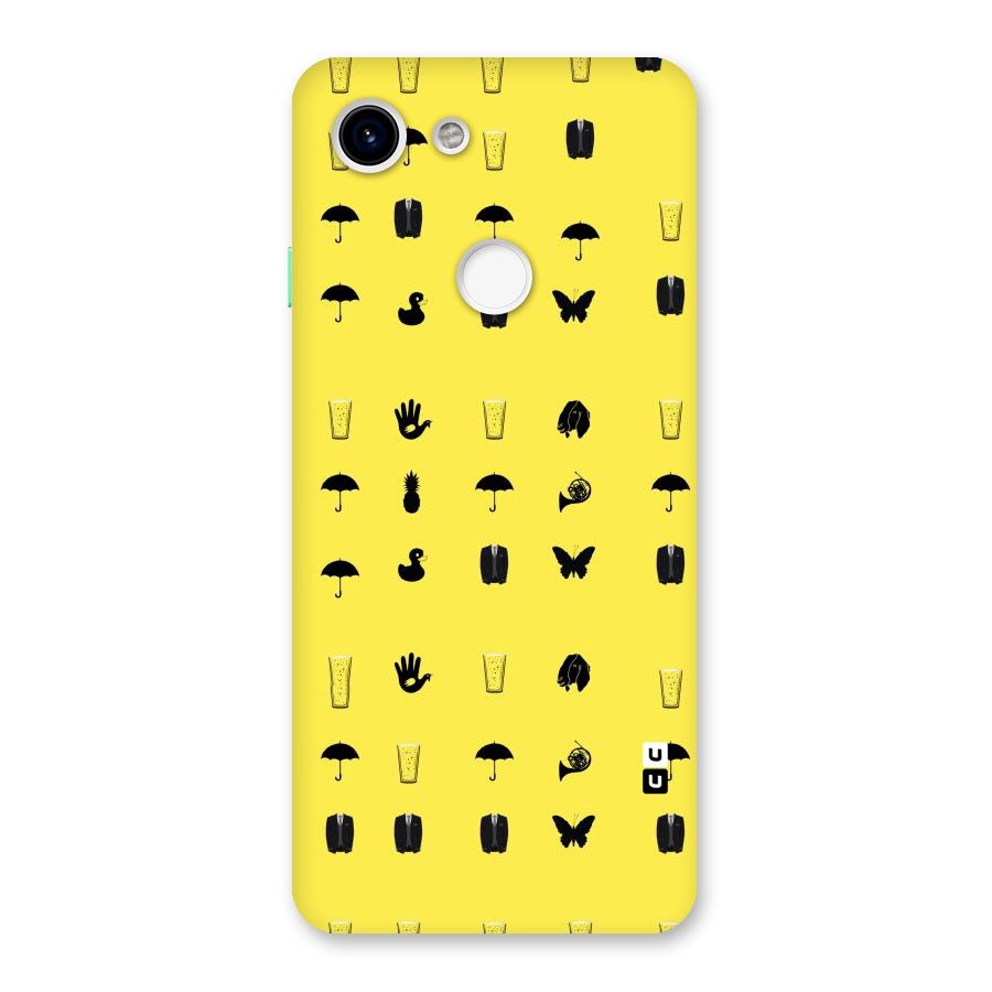 Glass Pattern Back Case for Google Pixel 3