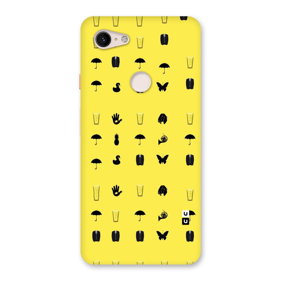 Glass Pattern Back Case for Google Pixel 3 XL