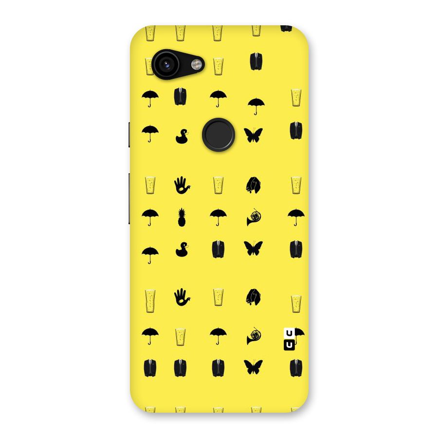 Glass Pattern Back Case for Google Pixel 3a