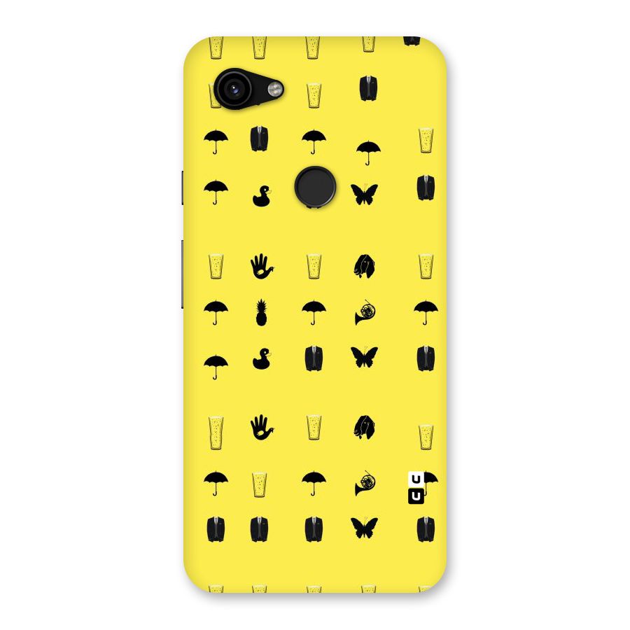 Glass Pattern Back Case for Google Pixel 3a XL