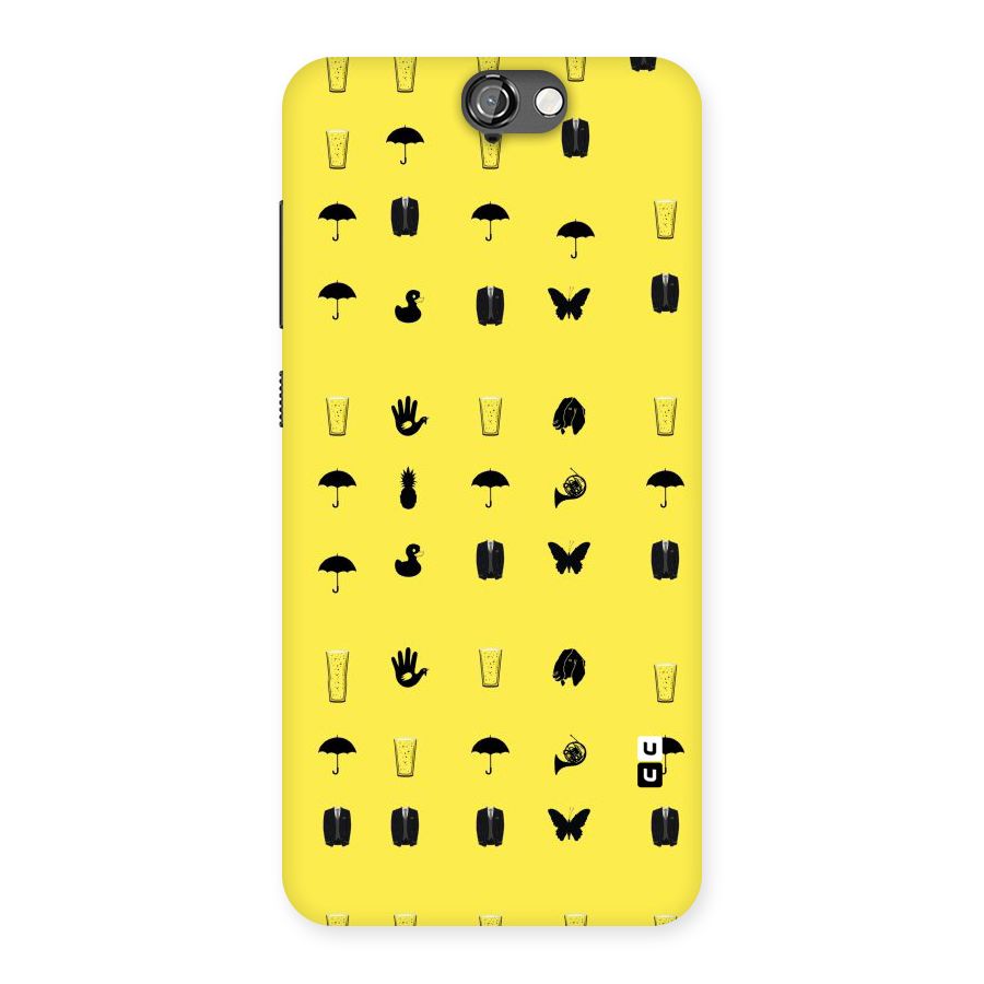 Glass Pattern Back Case for HTC One A9