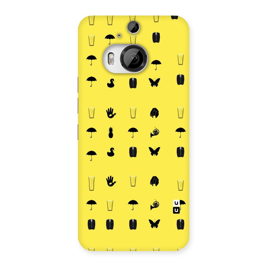Glass Pattern Back Case for HTC One M9 Plus