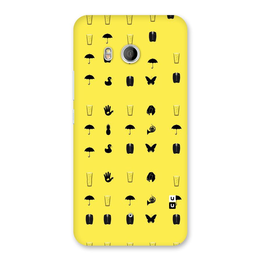 Glass Pattern Back Case for HTC U11