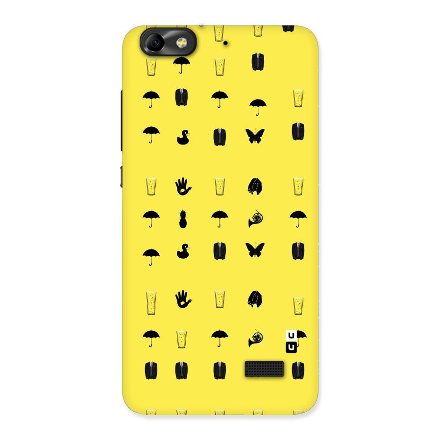 Glass Pattern Back Case for Honor 4C